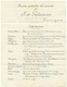 "Tarif IMPRIME Pour Le MEXIQUE" : 1882 5c SAGE Sur IMPRIME Complet De BORDEAUX Pour ZACATECAS (MEXIQUE). TB. - Sonstige & Ohne Zuordnung