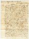 "CHYPRES Par La VOIE De TOULON" : 1699 "Par Voye De TOULON" Manuscrit Sur Lettre Avec Texte Daté "LARNACA CHYPRES" Pour  - Maritieme Post