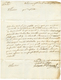 1751 Cachet PORT LOUIS Sur Lettre Avec Texte Daté "MARIGOT De La MARTINIQUE" Pour BORDEAUX. RARE. TTB. - Maritieme Post