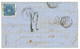 1858 PEROU 1D Bleu + ARICA + GB/2F87 + Taxe 12 Sur Lettre (texte Incomplet) Pour La FRANCE. TTB. - Maritieme Post