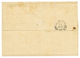 1868 40c(n°31) Obl. BARRES De LIVOURNE Sur Lettre De MARSEILLE Pour CIVITA-VECCHIA. Signé CALVES. TB. - Poste Maritime