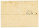 1868 40c(n°31) Obl. BARRES De LIVOURNE Sur Lettre De MARSEILLE Pour CIVITA-VECCHIA. Signé CALVES. TB. - Maritieme Post