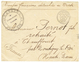 CRETE - HIERAPETRA : 1899 Cachet Rare HIERAPETRA CRETE Sur Enveloppe "TROUPES DETACHEES En CRETE" Pour La FRANCE. Le Plu - Other & Unclassified