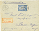 CRETE : 1914 5F MERSON (n°15) Obl. CANDIE CRETE Sur Enveloppe RECOMMANDEE Pour L' ALLEMAGNE. Superbe. - Andere & Zonder Classificatie