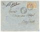 SAMSOUN : 1904 LEVANT 2P S/ 50c Obl. SAMSOUN TURQUIE Sur Enveloppe Pour BAYREUTH. Superbe. - Andere & Zonder Classificatie