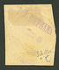 TAHITI : 5c S/ 20c (n°4) Surcharge RENVERSEE Obl. Sur Fragment. Signé SCHELLER. Superbe. - Andere & Zonder Classificatie