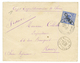 GUERRE DES BOXERS : 1900 CHINE ALLEMANDE 20pf Obl. SHANGHAI + "CORPS EXPEDITIONNAIRE DE CHINE" Manus. Sur Enveloppe Pour - Sonstige & Ohne Zuordnung