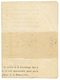 1871 Cachet Bleu INCENDIES DE LA POINTE A PITRE/COMITE DE SOUSCRIPTION Sur IMPRIME Complet Pour La FRANCE. RARE. TTB. - Andere & Zonder Classificatie