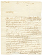 1722 DE LA ROCHELLE Sur Lettre Avec Texte Daté "CAYENNE" Pour BORDEAUX. RARETE. TTB. - Andere & Zonder Classificatie