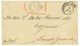 1893 PAID AT BARBADOES Sur Enveloppe Pour CAYENNE (FRENCH GUIANA). Verso, CAYENNE GUYANE. RARE. TTB. - Andere & Zonder Classificatie