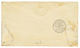 1893 PAID AT BARBADOES Sur Enveloppe Pour CAYENNE (FRENCH GUIANA). Verso, CAYENNE GUYANE. RARE. TTB. - Andere & Zonder Classificatie