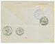 1894 75c NON DENTELE (n°14) + 75c DENTELE (n°27) Sur Envelope RECOMMANDEE De CAYENNE Pour La FRANCE. TTB. - Autres & Non Classés