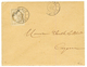 1895 30c CERES Surch. GUYANE (n°10) TTB Margé Obl. CAYENNE Sur Envelope Locale. Timbre Trés RARE Sur Lettre. Signé CALVE - Andere & Zonder Classificatie