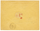 1897 75c(n°20) + 1F(n°21)x2 Obl. TANANARIVE Sur Enveloppe RECOM. Pour LYON. Affrt RARE. TTB. - Andere & Zonder Classificatie