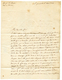 1749 "DE LA FLOTTE" Manuscrit Sur Lettre Avec Texte Daté "ST PIERRE" Pour NISMES. Superbe. - Autres & Non Classés