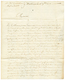 "PETITE POSTE De BORDEAUX" : 1770 Marque DU Rouge Sur Lettre Avec Texte Daté "MARTINIQUE" Pour BORDEAUX. TTB. - Andere & Zonder Classificatie