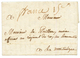 1792 Marque Manuscrite "FRANCE 15c" Sur Lettre Avec Texte Daté "AUX MOULLIERES" Pour Un Militaire Au LAMENTIN (MARTINIQU - Andere & Zonder Classificatie