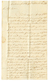Seconde OCCUPATION ANGLAISE (Mars 1794 - 1802): 1794 "Sh 12" + "Via CAPE /Capt STACEY" Sur Lettre Avec Texte Daté "MARTI - Andere & Zonder Classificatie