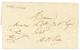 1831 Cachet Linéaire FORT ROYAL (inconnu Catalogue JAMET) Sur Lettre Avec Texte Pour ST PIERRE. 1ère Lettre Vue. Superbe - Andere & Zonder Classificatie