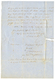 "Marque Manuscrite TRINITE" : 1861 AIGLE 10c + 40c Obl. Plume + Losange De Pts + Marque Manuscrite "TRINITE MQE 10 Decem - Autres & Non Classés