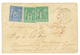 "ST ESPRIT" : 1881 CG SAGE 5c(x2) + 15c Obl. MARTINIQUE St ESPRIT Sur Env. Pour La FRANCE. TTB. - Autres & Non Classés