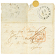 NOUVELLE HEBRIDES - PRECURSEURS : 1843 PAID SHIP LETTER LONDON On Cover With Text (one Part Missing) From PONTEFRACT Via - Andere & Zonder Classificatie
