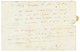 NOUVELLE HEBRIDES - PRECURSEURS : 1843 PAID SHIP LETTER LONDON On Cover With Text (one Part Missing) From PONTEFRACT Via - Andere & Zonder Classificatie