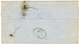 1862 GRANDE BRETAGNE 1 SHILLING Sur Lettre De LONDRES Pour L' ILE AUX CHIENS ST PIERRE ET MIQUELON. RARE. Superbe. - Andere & Zonder Classificatie