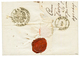 "BELGRAD Via SEMLIN : 1848 SEMLIN/ 28.FEB. On Entire Letter From BELGRAD To PEST. Verso, DISINFECTED WAX Seal. Superb. - Altri & Non Classificati