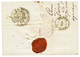 "BELGRAD Via SEMLIN : 1848 SEMLIN/ 28.FEB. On Entire Letter From BELGRAD To PEST. Verso, DISINFECTED WAX Seal. Superb. - Andere & Zonder Classificatie