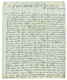 "PRILEP" : 1841 Rare ALEKSINAC WAX SEAL (n°1b) + ZEMUN Wax Seal On Reverse Of Entire Letter From PRILEP (MACEDONIA) To P - Otros & Sin Clasificación