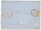 DDSG : 1873 DDSG 10k Canc. RUTSCHUK + "20" Blue Tax Marking On Coverto WIEN. Small Faults. Vf. - Andere & Zonder Classificatie