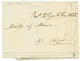 BOSNIA : 1845 Rare Disinfected WAX SEAL ALEKSINAC QUARANTINE (n°1h) On Reverse Of Entire Letter From MOSTAR To PEST. Vvf - Bosnia Herzegovina