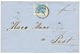 BOSNIA - PRECURSOR : 1858 AUSTRIA 9kr Canc. BROOD On Cover To PEST. FERCHENBAUER Certificate. Superb. - Bosnien-Herzegowina