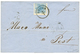 BOSNIA - PRECURSOR : 1858 AUSTRIA 9kr Canc. BROOD On Cover To PEST. FERCHENBAUER Certificate. Superb. - Bosnië En Herzegovina