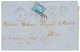 1872 RETTIMO + GREECE 20l Applied On FRANCO Handstamp On Entire Letter To SYRA. Vvf. - Oriente Austriaco