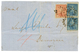 BARBADOS : 1871 1d(x2)+ 4d Canc. I + BARBADOS(verso) On Entire Letter To DEMERARA (BRITISH GUIANA). Vvf. - Barbades (...-1966)