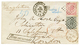 BELGIUM : 1869 10c + 40c On REGISTERED Envelope From BRUXELLES To ENGLAND. Superb. - Other & Unclassified