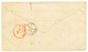 BRAZIL : 1874 DON PEDRO 200R Canc. On Envelope To GENOVA (ITALY) Taxed On Arrival With 30c + 40c(x2). Vvf. - Altri & Non Classificati