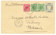 1895 CHINA LOCAL POST P./Stat 5c + GERMANY VORLAUFER 5pf(x2) + 10pf Canc. SHANGHAI To SWITZERLAND. Vvf. - Altri & Non Classificati