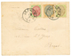 DANISH WEST INDIES : 1900 1c + 4c + 5c Canc. ST THOMAS On Envelope To BREST (FRANCE). Vf. - Dinamarca (Antillas)