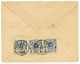 DANISH WEST INDIES - ST JAN : 1902 POSTAGE DUES 1c(x2) + 6c Canc. By Very Rare Cachet ST JAN On Reverse Of Taxed Envelop - Danemark (Antilles)