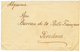 ETHIOPIA - Consular Mail : Scarce Blue Label KAISERLICH DEUTSCHE GESANDTSCHAFT FUR ABESSINIEN On Reverse Of Envelope To  - Ethiopie