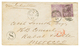 GB To MOROCCO : 1867 GB 6d(x2) On Envelope From SOUTHAMPTON Via GIBRALTAR To RABAT MOROCCO. Vvf. - Autres & Non Classés