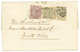 GREAT BRITAIN : 1885 1p + 5d Green + 6d (fault) On Entire Letter From MANCHESTER To MONTEVIDEO. RARE. Vvf. - Otros & Sin Clasificación