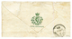 "PANAMA TRANSIT" : 1880 1d(x4) Canc. C35 + PANAMA-TRANSIT On Envelope (reduced At Base) From H.M.S SHANNON To GREAT BRIT - Andere & Zonder Classificatie