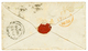 DANZIG - ESCADRE De La BALTIQUE : 1855 GREAT BRITAIN 1d(x3) + DANZIG On Envelope To ENGLAND. Vf. - Autres & Non Classés