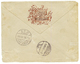 HELIGOLAND : 1890 Mixt HELIGOLAND 1 1/2p + GERMANY 20pf Canc. HELIGOLAND On Envelope (Printed GRUSS AUS HELIGOLAND On Re - Sonstige & Ohne Zuordnung