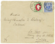 HELIGOLAND : 1890 Mixt HELIGOLAND 1 1/2p + GERMANY 20pf Canc. HELIGOLAND On Envelope (Printed GRUSS AUS HELIGOLAND On Re - Otros & Sin Clasificación