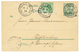 1904 CHINA P./Stat 5c + GERMANY 5pf Canc. TONGKU To GERMANY. Vf Mixed Franking. Superb. - Deutsche Post In China